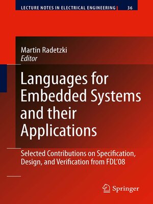 cover image of Languages for Embedded Systems and their Applications